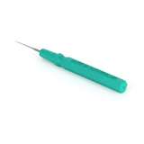 Micro Spatula Tip, Highly Precise, Medium Tip 0.022", Green, w/Cap, ESD redirect to product page